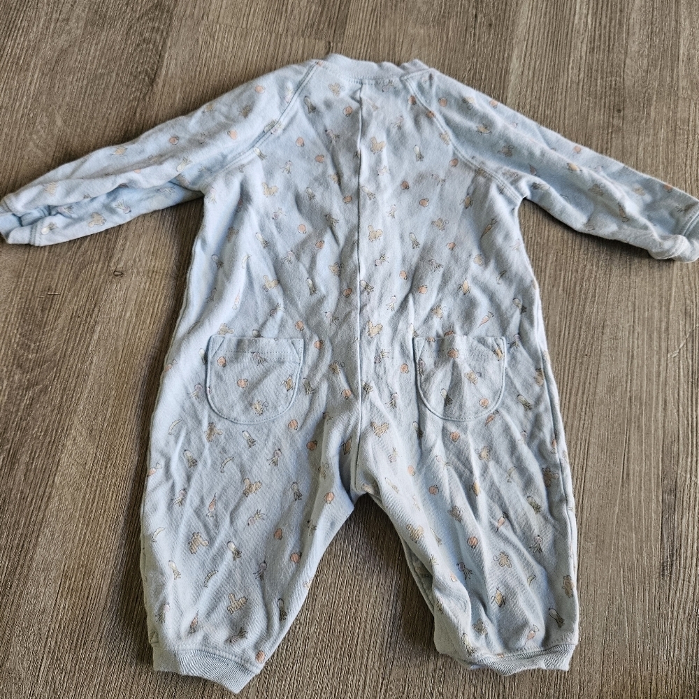 Vintage Cherokee baby layettte sleeper pjs cotton 9m - Picture 5 of 5